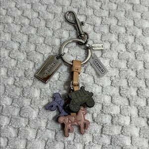 Coach Horse and Carriage Keychain